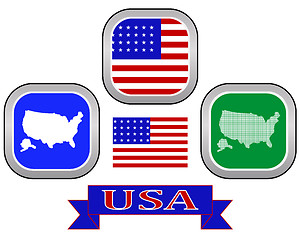 Image showing symbol of UNITED STATES OF AMERICA