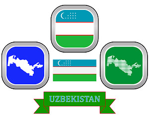 Image showing symbol of Uzbekistan