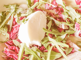 Image showing Retro looking Lettuce salad