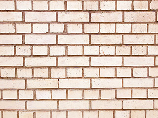 Image showing Retro looking White bricks