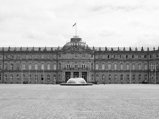 Image showing Neues Schloss (New Castle) Stuttgart