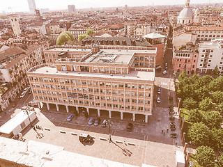 Image showing Retro looking Turin municipal building