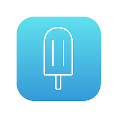 Image showing Popsicle line icon.