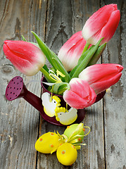 Image showing Easter Flower Theme