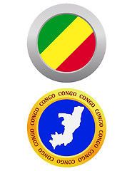 Image showing button as a symbol CONGO