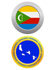 Image showing button as a symbol  COMOROS