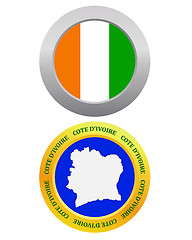 Image showing button as a symbol  COTE D'Ivoire