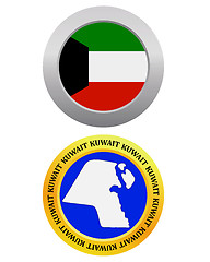 Image showing button as a symbol  KUWAIT