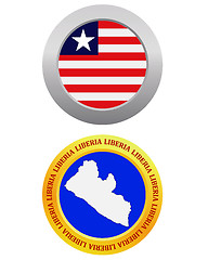 Image showing button as a symbol  LIBERIA