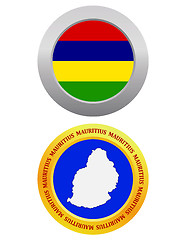 Image showing button as a symbol  MAURITIUS