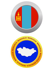 Image showing button as a symbol  MONGOLIA