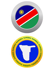 Image showing button as a symbol  NAMIBIA