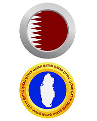 Image showing button as a symbol  QATAR