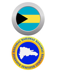 Image showing button as a symbol BAHAMAS
