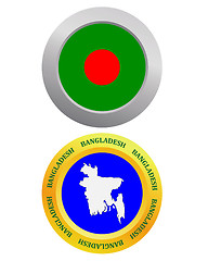 Image showing button as a symbol BANGLADESH