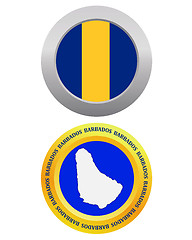 Image showing button as a symbol BARBADOS