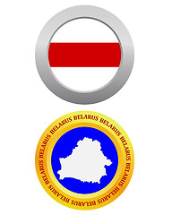 Image showing button as a symbol BELARUS