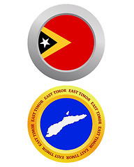 Image showing button as a symbol EAST TIMOR