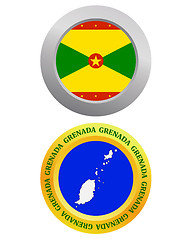 Image showing button as a symbol GRENADA