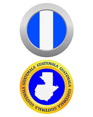 Image showing button as a symbol GUATEMALA