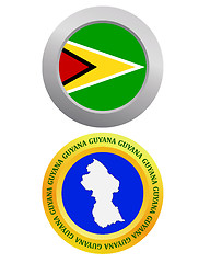 Image showing button as a symbol GUYANA