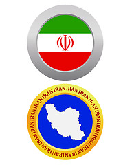 Image showing button as a symbol IRAN