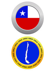 Image showing button as a symbol map CHILE