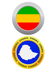 Image showing button as a symbol map ETHIOPIA