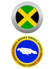 Image showing button as a symbol map JAMAICA