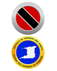Image showing button as a symbol Republic of Trinidad and Tobago