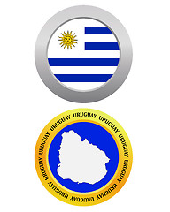 Image showing button as a symbol map URUGUAY