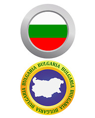 Image showing button as a symbol of Bulgaria