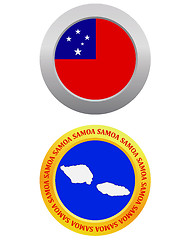 Image showing button as a symbol SAMOA