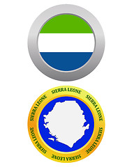 Image showing button as a symbol SIERRA LEONE