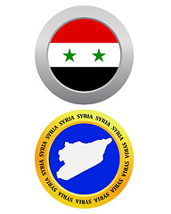 Image showing button as a symbol SYRIA