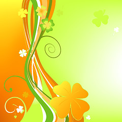 Image showing floral background