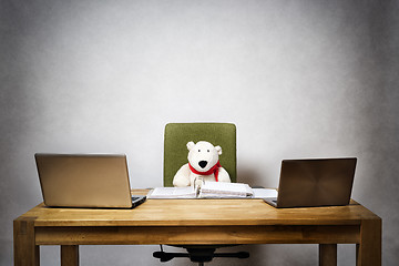 Image showing Business bear