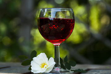 Image showing red wine