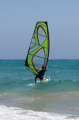 Image showing Windsurfing