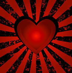 Image showing hearts background