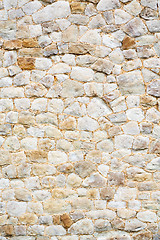 Image showing brick in london   the    abstract   ancien wall and ruined 