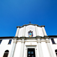 Image showing old architecture in italy europe milan religion and sunlight