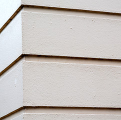 Image showing brick in london     the    abstract    texture of a ancien wall 