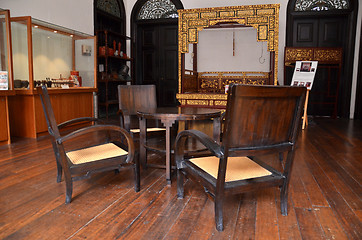 Image showing Chinese traditional style bedroom