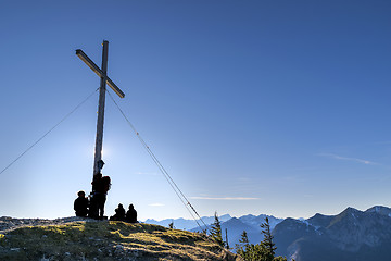 Image showing Summit of Jochberg