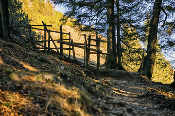 Image showing Path Bavaria Alps