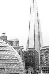 Image showing new     building in london skyscraper      financial district an