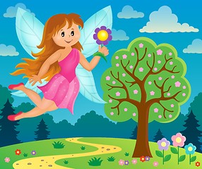 Image showing Happy fairy theme image 6