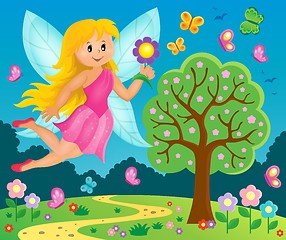 Image showing Happy fairy theme image 7