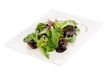 Image showing Fresh salad mix